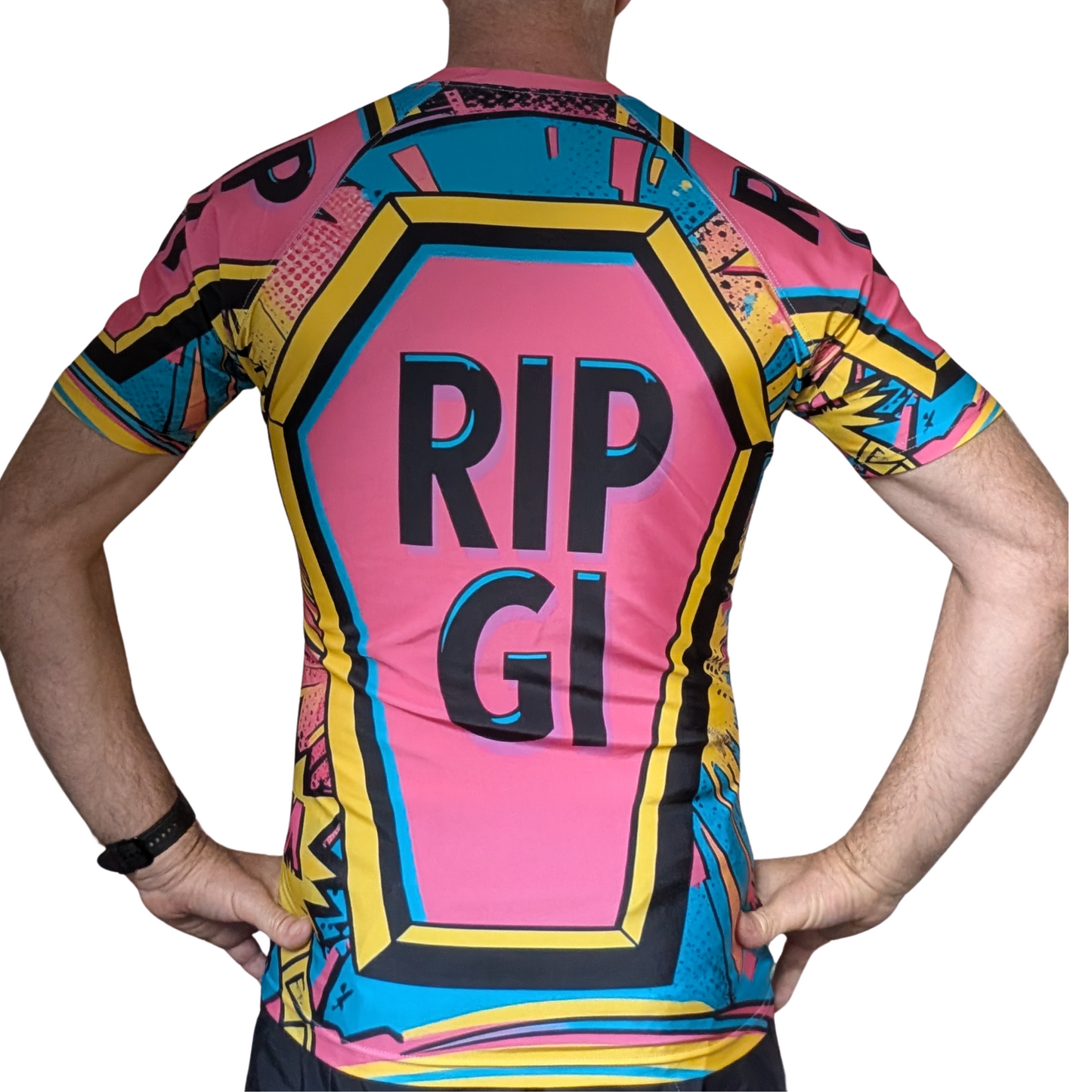 RIP Gi BJJ Rash Guard Personalized