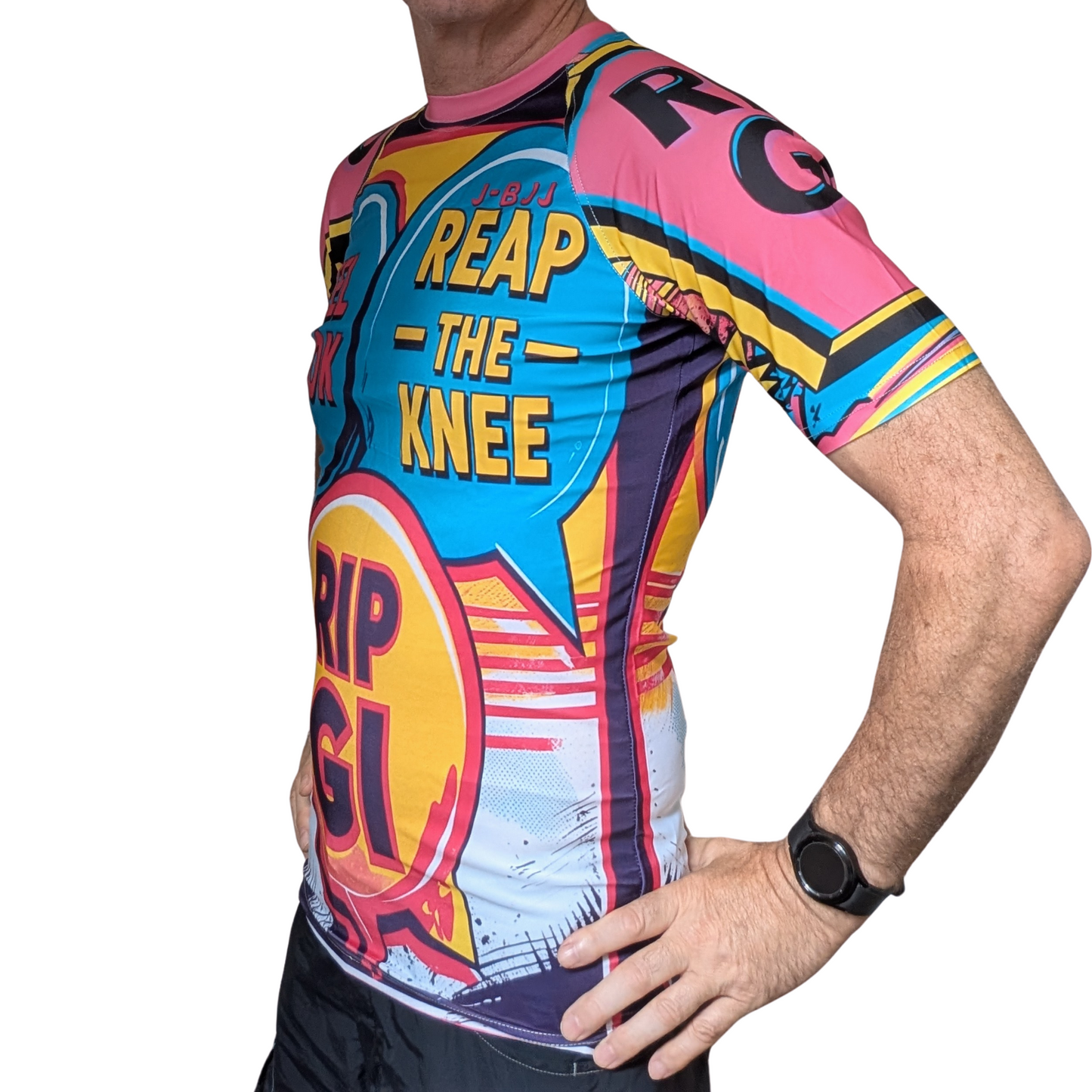 Reap The Knee BJJ Rash Guard RIP Gi Personalized