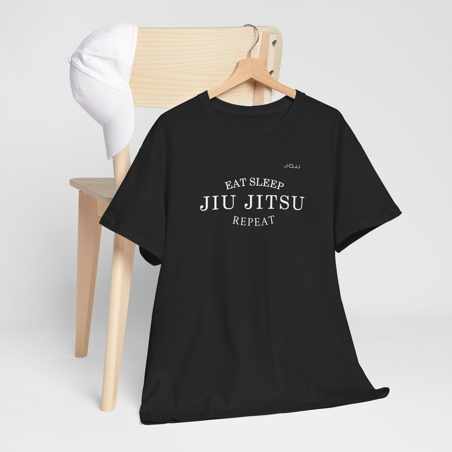 Eat Sleep Jiu Jitsu Repeat Black T-shirt