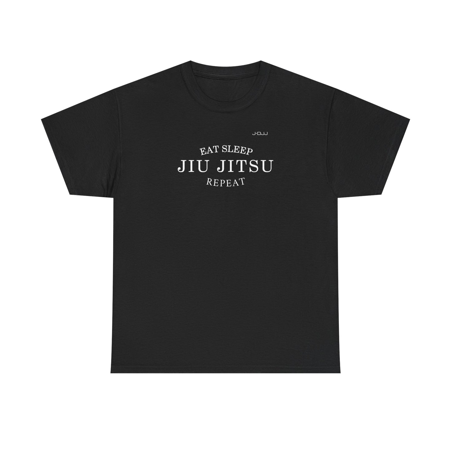 Eat Sleep Jiu Jitsu Repeat Black T-shirt