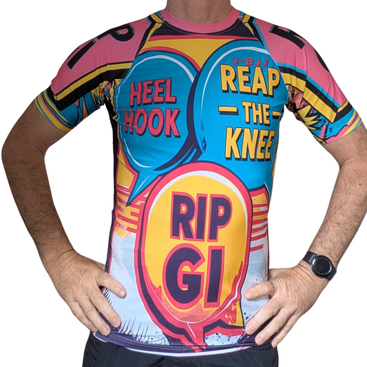 Reap The Knee BJJ Rash Guard RIP Gi Personalized