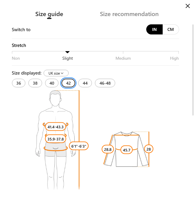 X Large High Neck Long Sleeve Rash Guard Size Chart